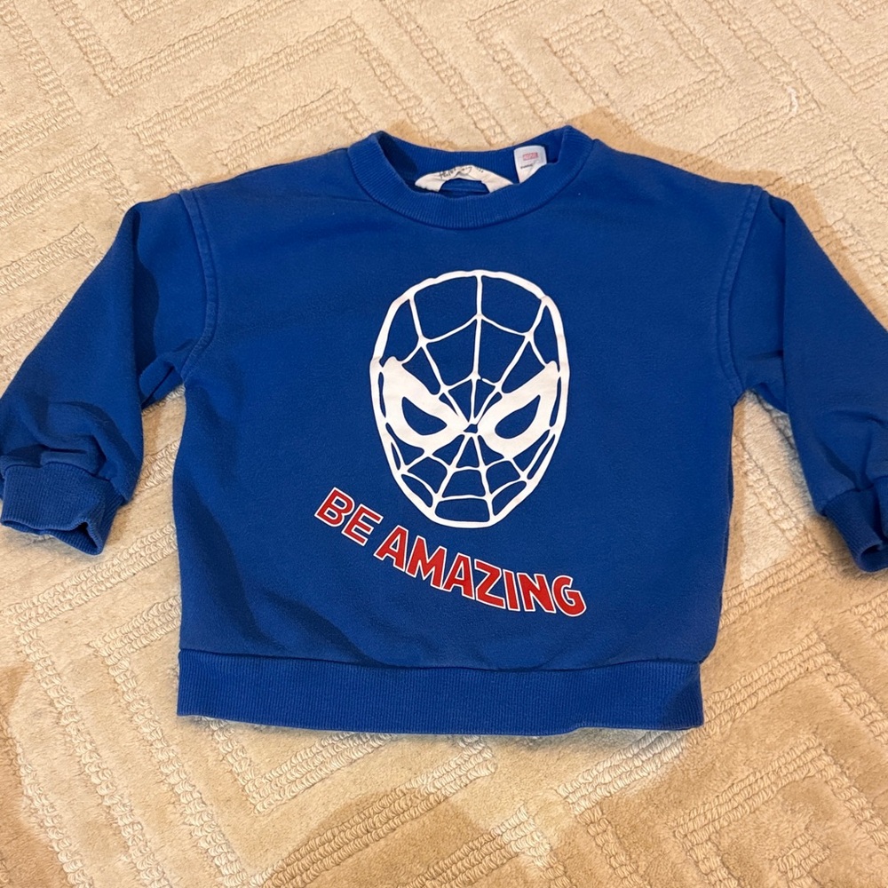 H&M Blue 'Be Amazing' Kids Sweatshirt